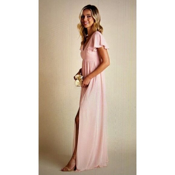 Birdy Grey Pink Wedding Dress - Picture 2 of 6